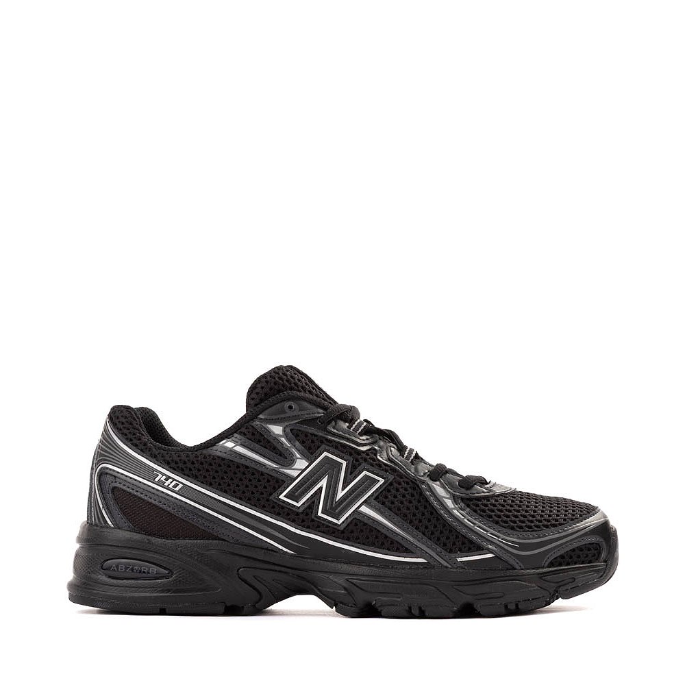 New Balance 740 Athletic Shoe - Black / Silver Metallic