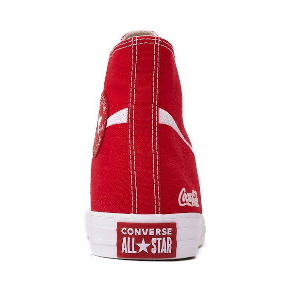 alternate view Converse x Coca-Cola Chuck Taylor All Star High-Top Sneaker - Racing RedALT4