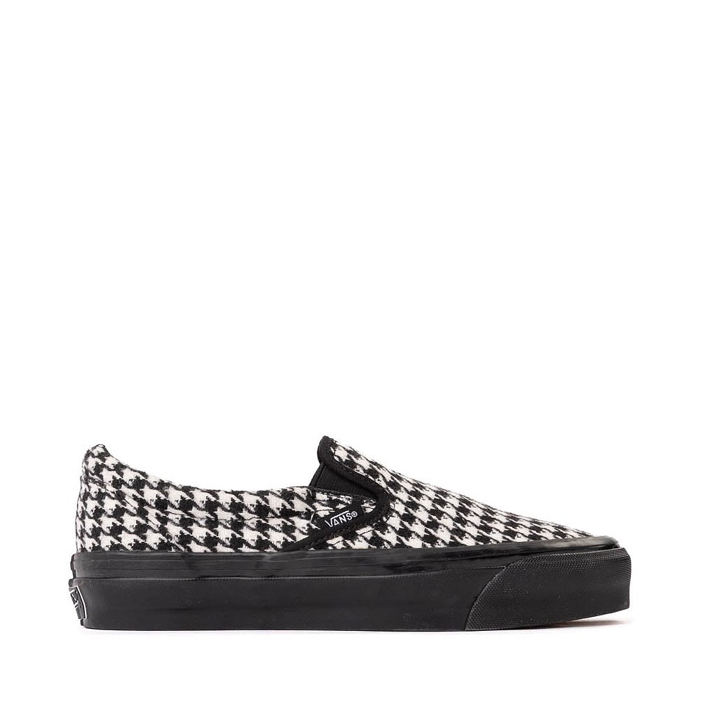 Vans LX Classic Slip-On 98 Skate Shoe - Houndstooth Black / White