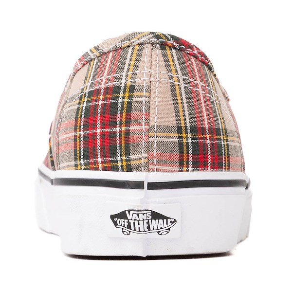 Espadrilles De Skate Vans Authentic Plaid - Beige