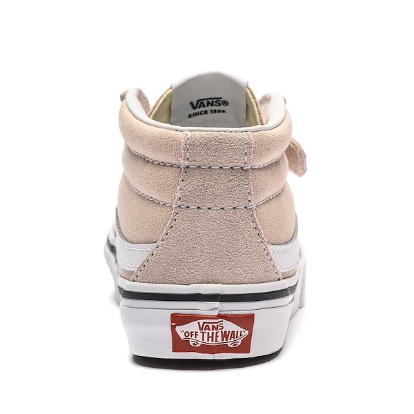 alternate view Vans Sk8-Mid Reissue V Skate Shoe - Little Kid - Sepia RoseALT4