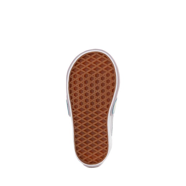 alternate view Vans Old Skool V Heart Skate Shoe - Baby / Toddler - Citadel BlueALT3