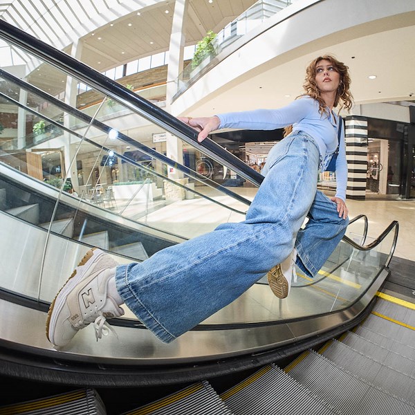 Womens New Balance 550 Athletic Shoe - Sea Salt / Linen Stoneware