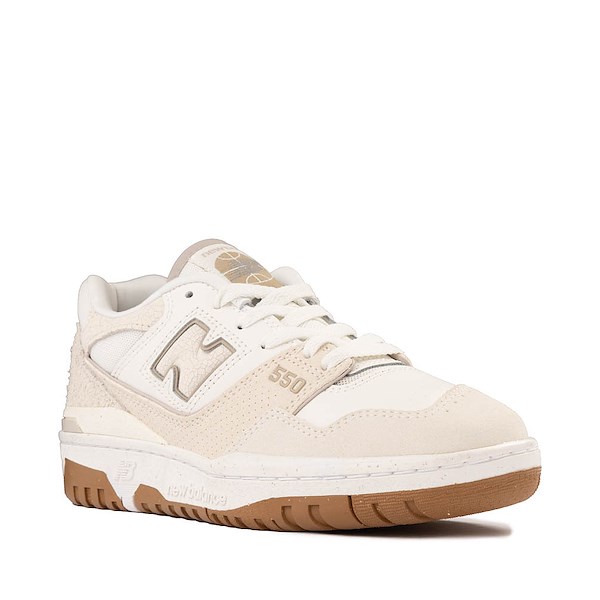 alternate view Womens New Balance 550 Athletic Shoe - Sea Salt / Linen / StonewareALT5