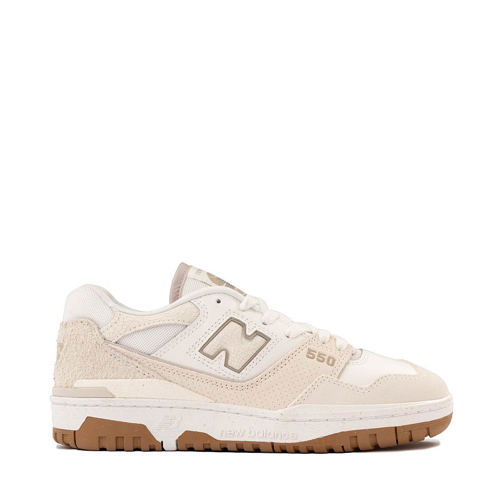 Womens New Balance 550 Athletic Shoe - Sea Salt / Linen / Stoneware