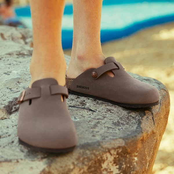 alternate view Birkenstock Boston Clog - Little Kid / Big Kid - MoccaALT1C