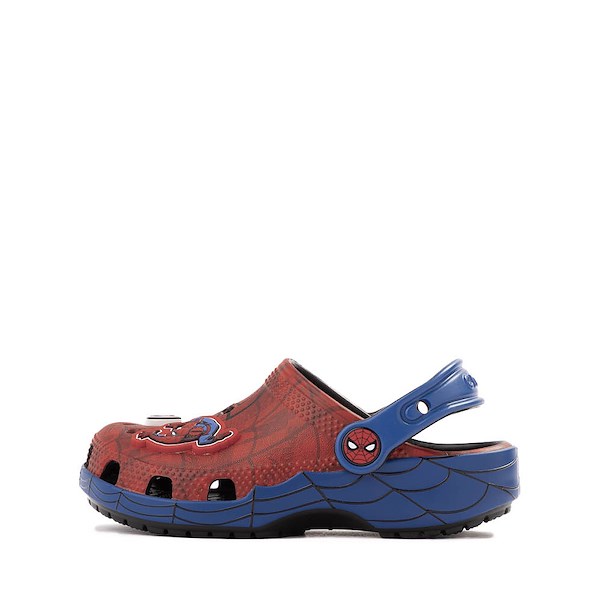 alternate view Marvel Crocs Spider-Man Classic Clog - Little Kid / Big Kid - Red / MulticolorALT1