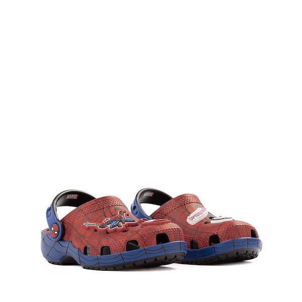 alternate view Marvel Crocs Spider-Man Classic Clog - Little Kid / Big Kid - Red / MulticolorALT5