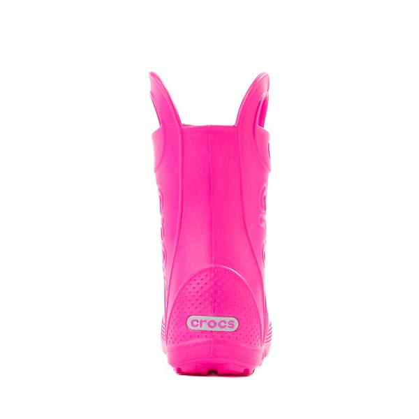 alternate view Bottes De Pluie Crocs Handle It - Petit Enfant - Rose ÉclatantALT4