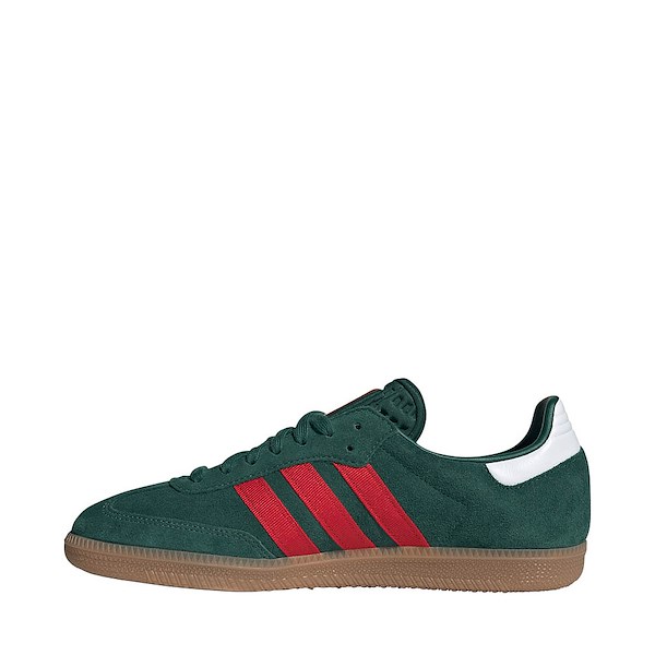 alternate view Mens adidas Samba OG Athletic Shoe - Team Dark Green / Better Scarlet / GumALT1