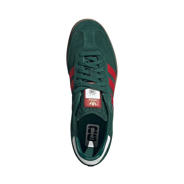 alternate view Mens adidas Samba OG Athletic Shoe - Team Dark Green / Better Scarlet / GumALT2