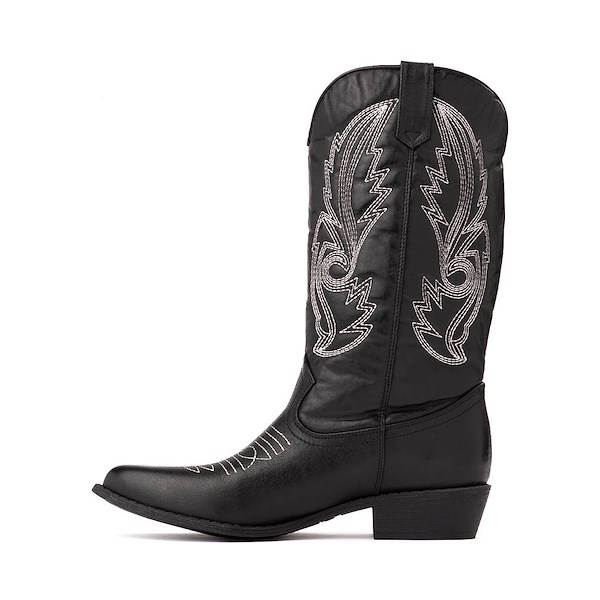 alternate view Womens Coconuts by Matisse Gaucho Western Boot - BlackALT1