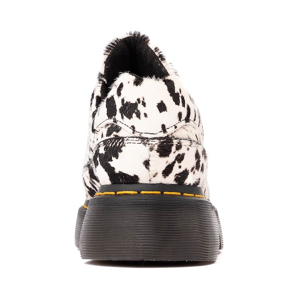 alternate view Womens Dr. Martens Buzz 5-Eye Platform Casual Shoe - DalmatianALT4