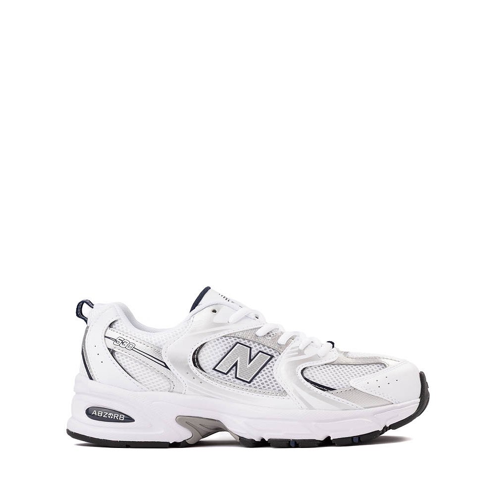 New Balance 530 Athletic Shoe - Big Kid - White / Natural Indigo