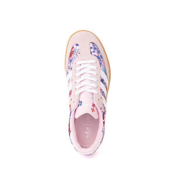 alternate view adidas x Liberty London Samba OG Athletic Shoe - Big Kid - Clear Pink / Cloud White / GumALT2