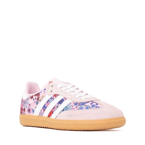 alternate view adidas x Liberty London Samba OG Athletic Shoe - Big Kid - Clear Pink / Cloud White / GumALT5