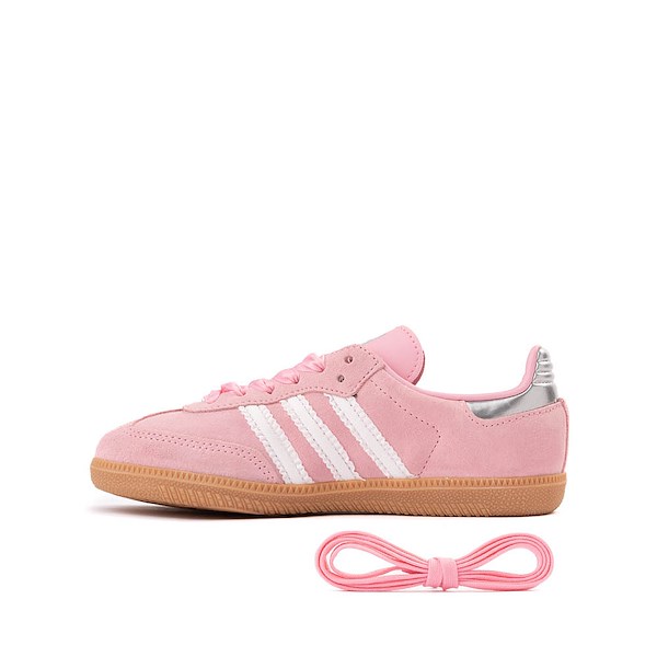 alternate view Chaussure athlétique adidas Samba OG - Enfant - Rose pâleALT1