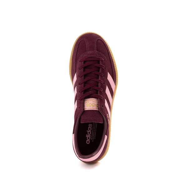 alternate view adidas Handball Spezial Athletic Shoe - Big Kid - Maroon / Bliss Pink / GumALT2