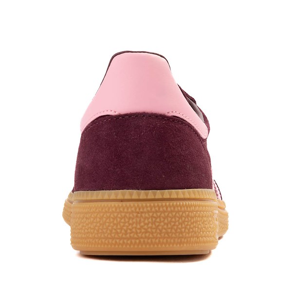 alternate view adidas Handball Spezial Athletic Shoe - Big Kid - Maroon / Bliss Pink / GumALT4