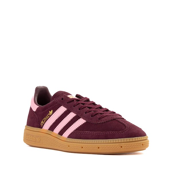 alternate view adidas Handball Spezial Athletic Shoe - Big Kid - Maroon / Bliss Pink / GumALT5