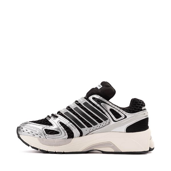 alternate view adidas Adistar Control 5 Athletic Shoe - Big Kid - Core Black / Silver Metallic / Grey OneALT1