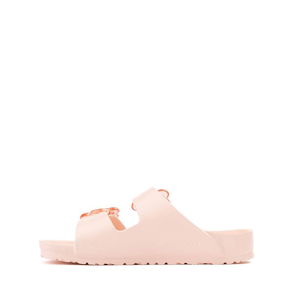 alternate view Birkenstock Arizona EVA Flower Slide Sandal - Little Kid - Light RoseALT1