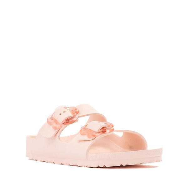 alternate view Birkenstock Arizona EVA Flower Slide Sandal - Little Kid - Light RoseALT5