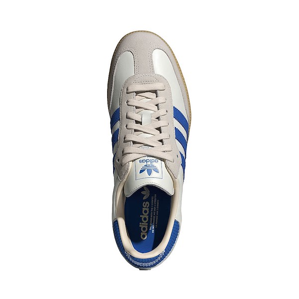 alternate view Mens adidas Samba OG Athletic Shoe - Cloud White / Blue / GumALT2