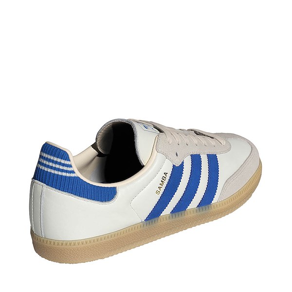 alternate view Mens adidas Samba OG Athletic Shoe - Cloud White / Blue / GumALT4