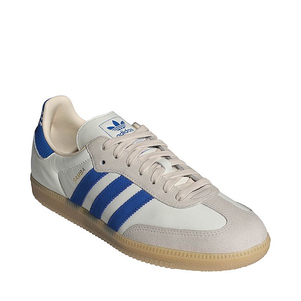 alternate view Mens adidas Samba OG Athletic Shoe - Cloud White / Blue / GumALT5
