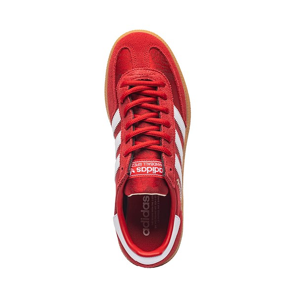 alternate view Mens adidas Handball Spezial Athletic Shoe - Better Scarlet / Cloud White / GumALT2