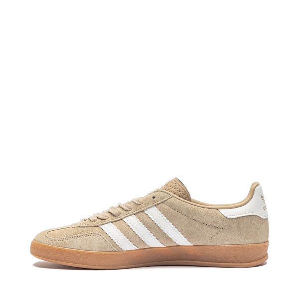 alternate view Mens adidas Gazelle Indoor Athletic Shoe - Magic Beige / Core White / GumALT1