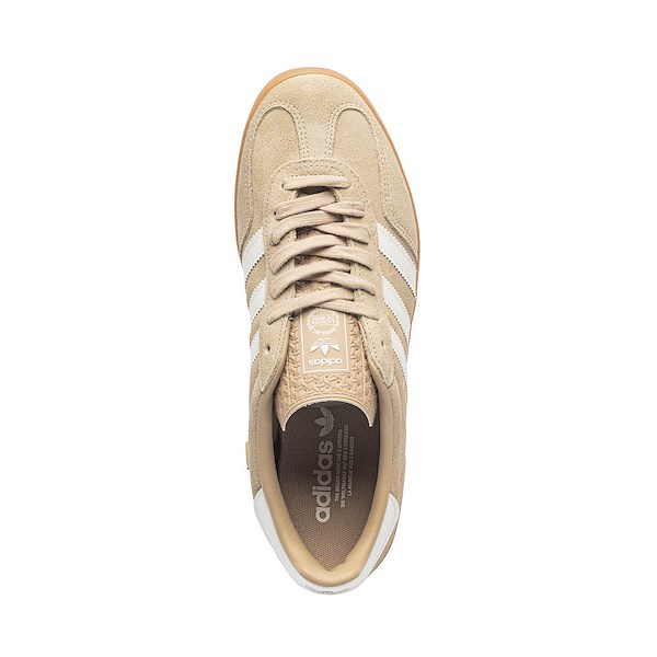 alternate view Mens adidas Gazelle Indoor Athletic Shoe - Magic Beige / Core White / GumALT2