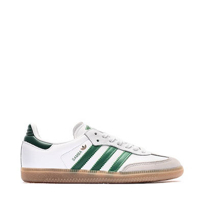 Womens adidas Samba OG Athletic Shoe - Cloud White / Purple Rush