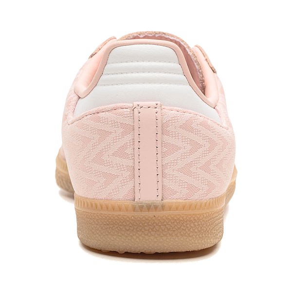 alternate view Womens adidas Samba OG Athletic Shoe - Sandy Pink / Cloud White / Gold MetallicALT4