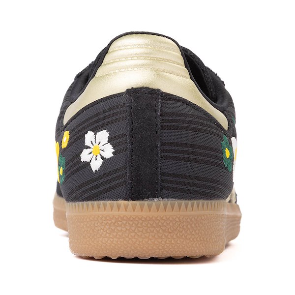 alternate view Womens adidas x Liberty London Samba OG Athletic Shoe - Core Black / Gold Metallic / GumALT4