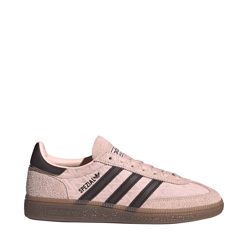 Womens adidas Handball Spezial Athletic Shoe - Sandy Pink / Aurora Coffee / Gum