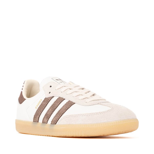 alternate view Mens adidas Samba OG Athletic Shoe - Cloud White / Earth Strata / GumALT5