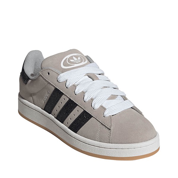 alternate view Womens adidas Campus '00s Athletic Shoe - Core Black / Core Black / Grey TwoALT5