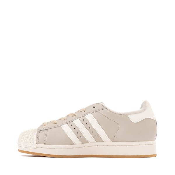 alternate view Womens adidas Superstar II Athletic Shoe - Wonder Alumina / Off White / Gold MetallicALT1
