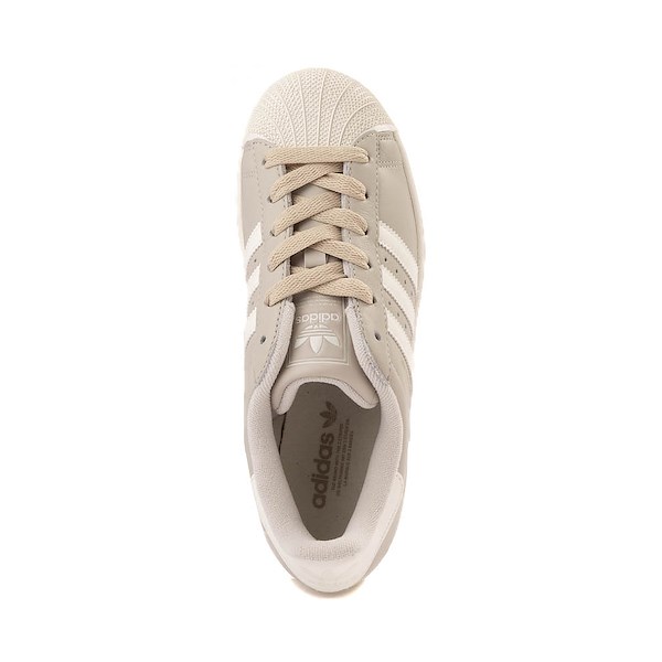 alternate view Womens adidas Superstar II Athletic Shoe - Wonder Alumina / Off White / Gold MetallicALT2