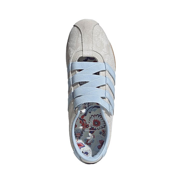 alternate view Womens adidas x Liberty London Tokyo MJ Shoe - Chalk Pearl / Crystal Sky / Chalk WhiteALT2
