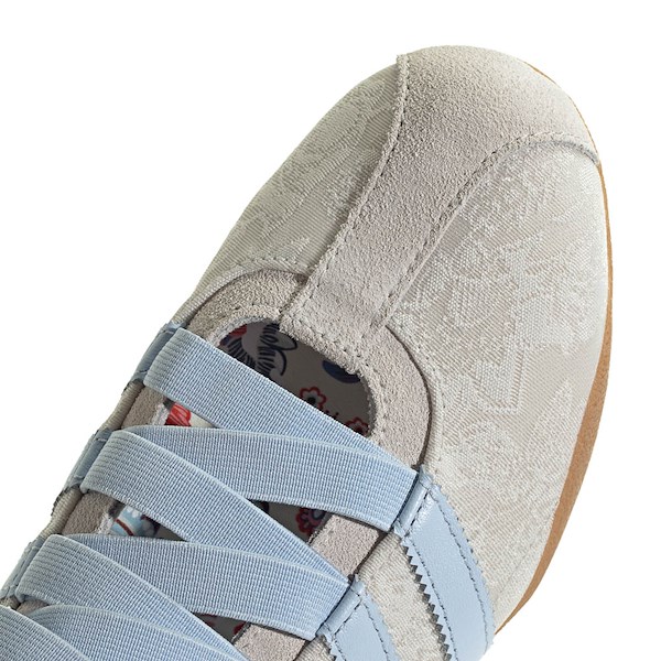 alternate view Womens adidas x Liberty London Tokyo MJ Shoe - Chalk Pearl / Crystal Sky / Chalk WhiteALT5B