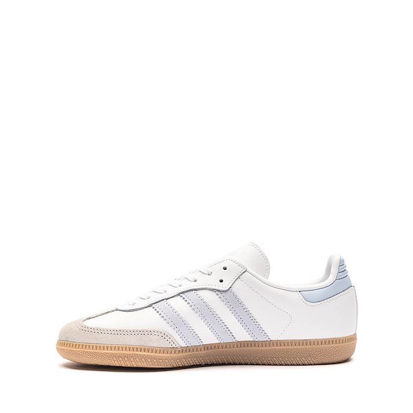 alternate view adidas Samba OG Athletic Shoe - Big Kid - Cloud White / Crystal Sky / GumALT1