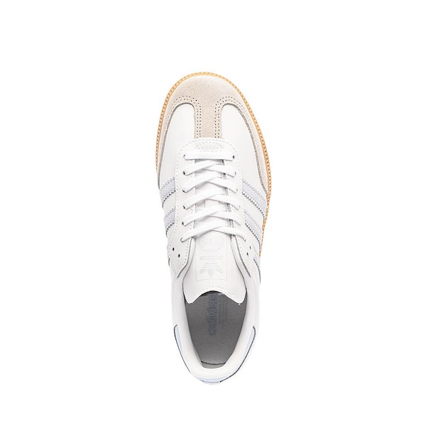 alternate view adidas Samba OG Athletic Shoe - Big Kid - Cloud White / Crystal Sky / GumALT2