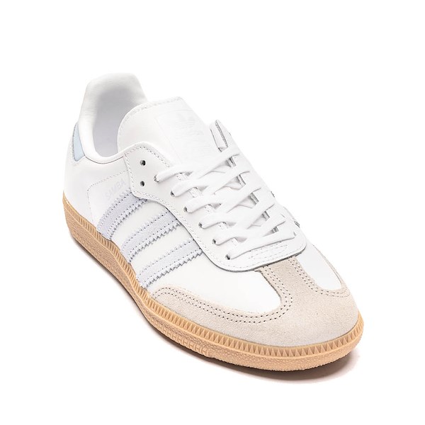 alternate view adidas Samba OG Athletic Shoe - Big Kid - Cloud White / Crystal Sky / GumALT5