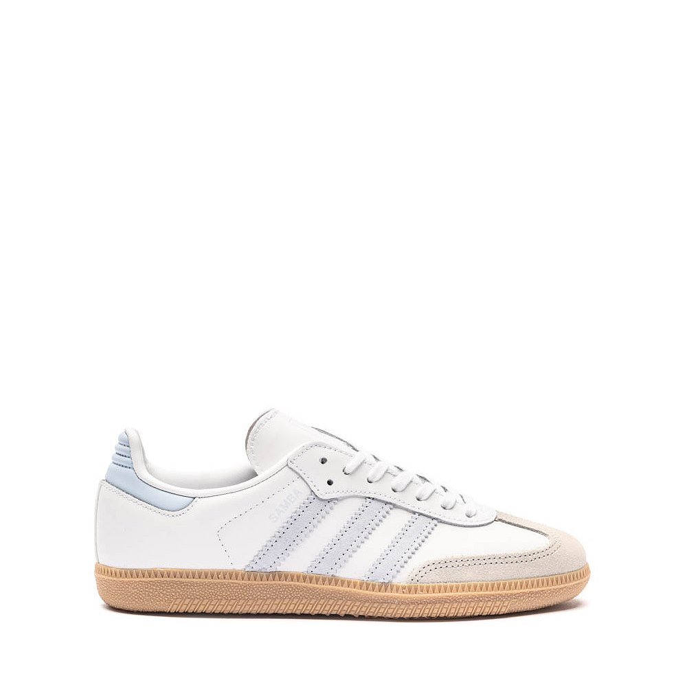 adidas Samba OG Athletic Shoe - Big Kid - Cloud White / Crystal Sky / Gum