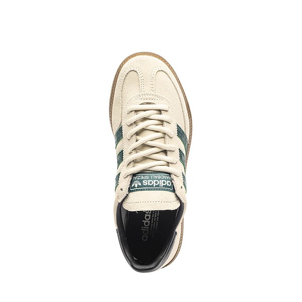 adidas Handball Spezial Athletic Shoe - Big Kid Off White / Collegiate Green Gum