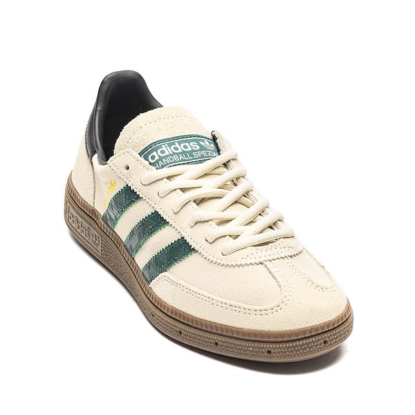 adidas Handball Spezial Athletic Shoe - Big Kid Off White / Collegiate Green Gum