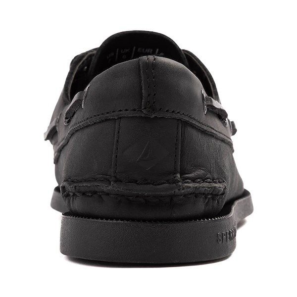 alternate view Mens Sperry Top-Sider Authentic Original&trade; 2-Eye Boat Shoe - BlackALT4